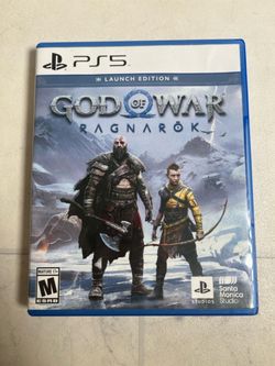 God Of War Ragnarök PS5 Game With Case (A1G010697)