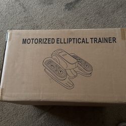 Black Elliptical Trainer/Stepper