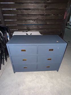 Graphite Blue 6 drawer dresser Wayfair