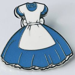 Disney Alice in Wonderland Icons Blue Dress WDW Parks Pin Trading