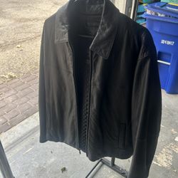 Claiborne Men’s Leather Jacket 