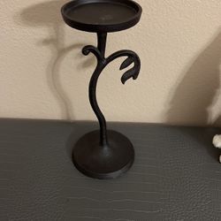 Pottery Barn Pillar Candle Holder