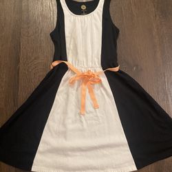 Girls Black And White Dress Size 8 By Total Girl #11