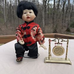 Edwin M Knowles, International Festival of Toys, Porcelain Doll, CHEN