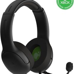 PDP Gaming AIRLITE Xbox Headset with Noise-Cancelling Microphone, Licensed Microsoft Series X|S, Xbox One Accessories, PC/Windows 10/11, Lightweight W