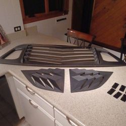 Dodge Challenger window louvers. All For 50