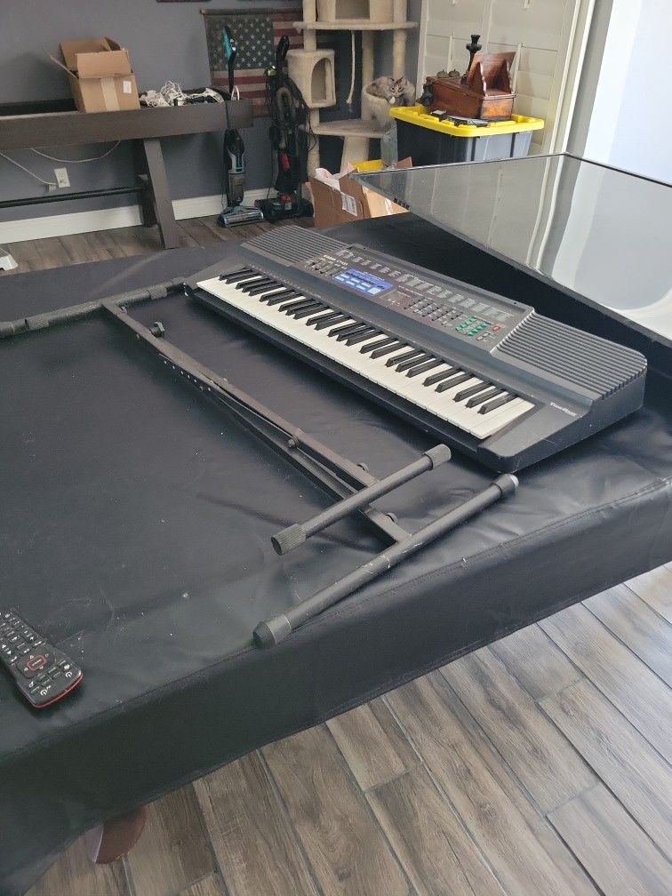 Electric Piano And Stand