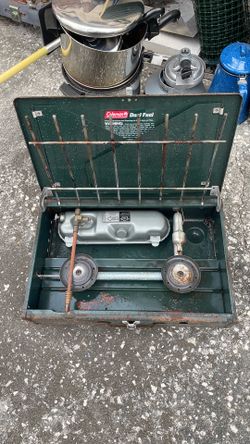 Duel fuel propane stove