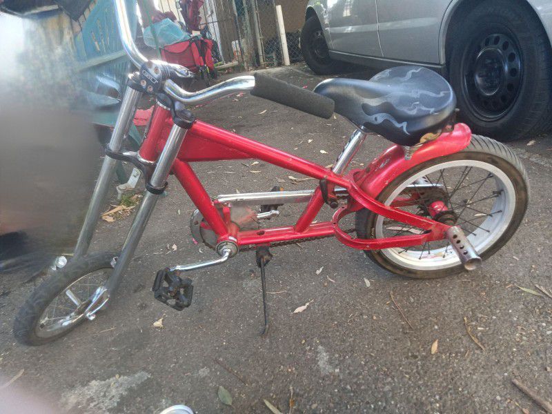 Red Schwinn Bike