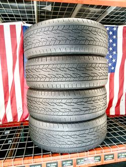 ⭐️ USED TIRES 255/50R20 CONTINENTAL CROSSCONTACT LX SPORT ALL SEASON 255 50 20