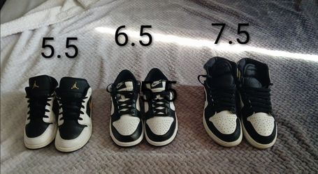 Nike Jordan Sneakers Bundle – Sizes 5.5, 6.5, 7.5