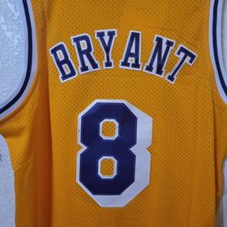 Lakers Kobe Bryant gold stitched Jersey