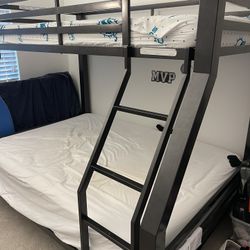 Bunk Bed Over Full With Mattresses 