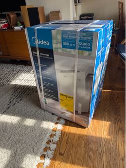 Midea 12,000 btu/h portable AC with smart inverter
