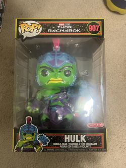 Black Light Hulk 10 Inch Funko Pop