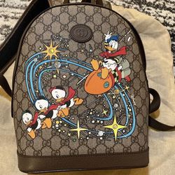 Gucci X Disney Donald Duck Backpack