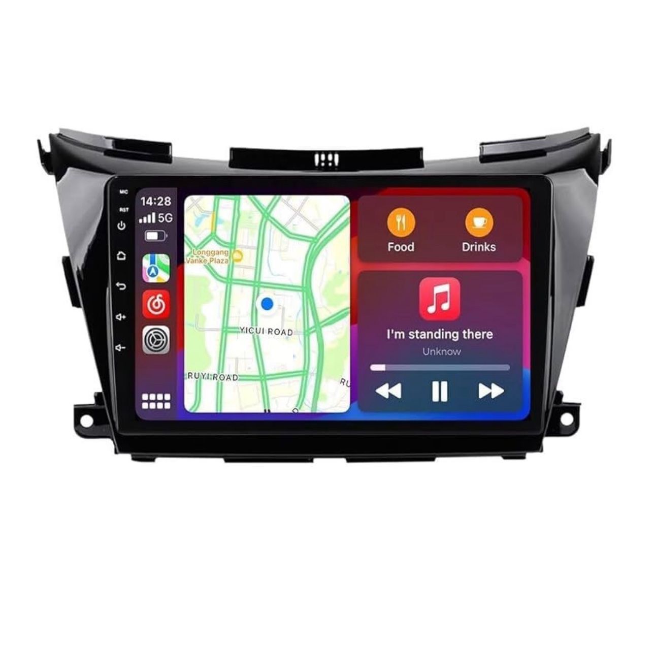 Car Stereo13 Car Stereo Radio for Nissan Murano 2014-2020, Biorunn 10.1 Inch GPS