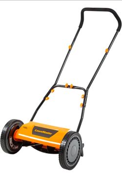 LawnMaster LMRM1401 Push Reel Lawn Mower 14-Inch 5-Blade (New in Box)