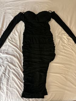 Fashion Nova Play The Game Mesh Midi Dress
