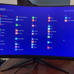 MSi LCD Curved Gaming Monitor In Good Condition $120 Firm On Price