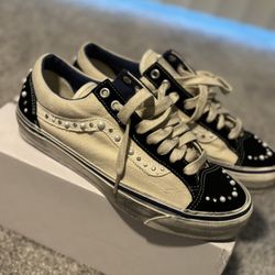 OTW Old Skool 36 Vibram “ checkerboard Marshmallow” 