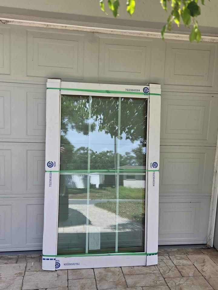Brand New 35.5W x 61H PGT Picture/Fixed Window.
