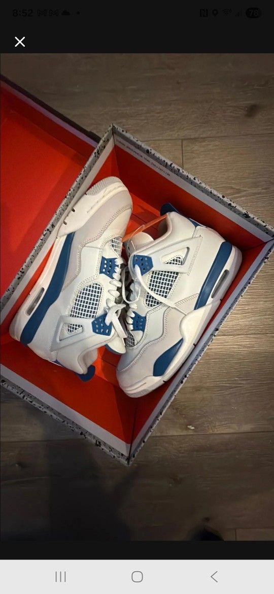 Jordan 4s Military Blues