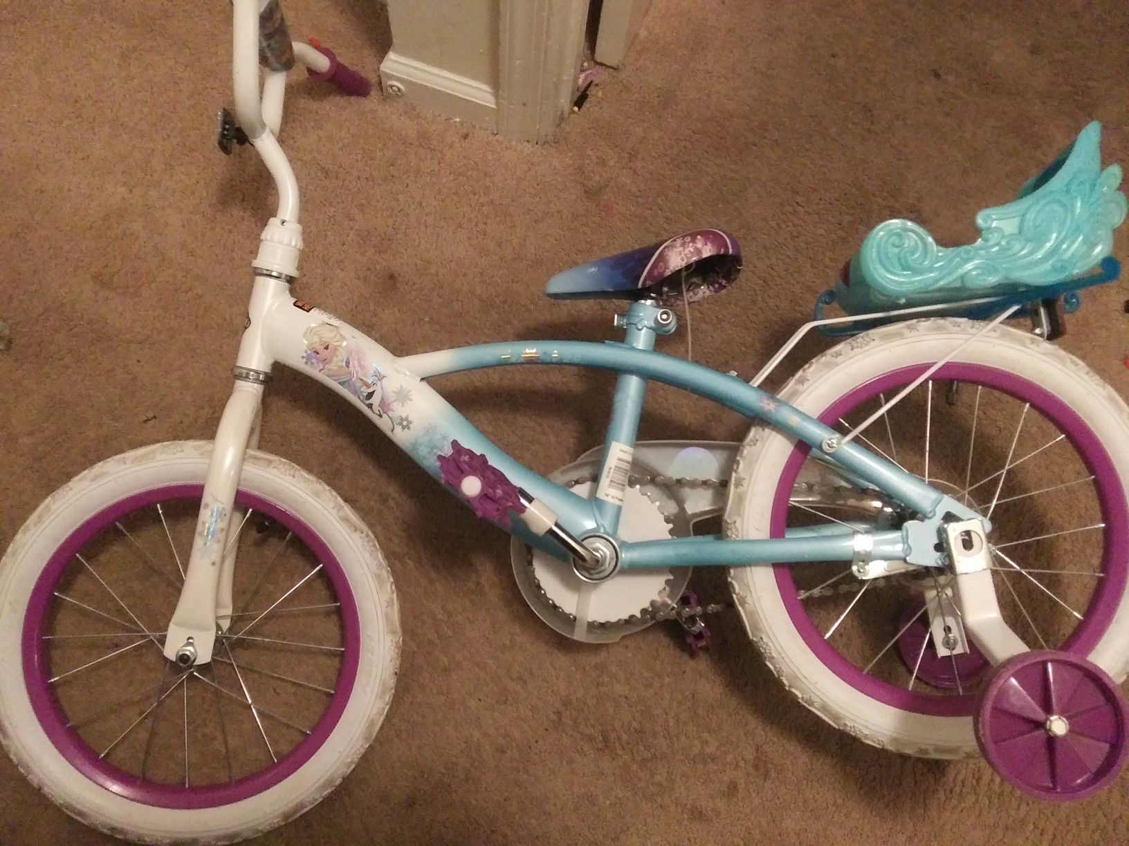 Frozen toddler and big kid bike