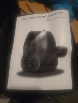 Tesla fast charging adapter