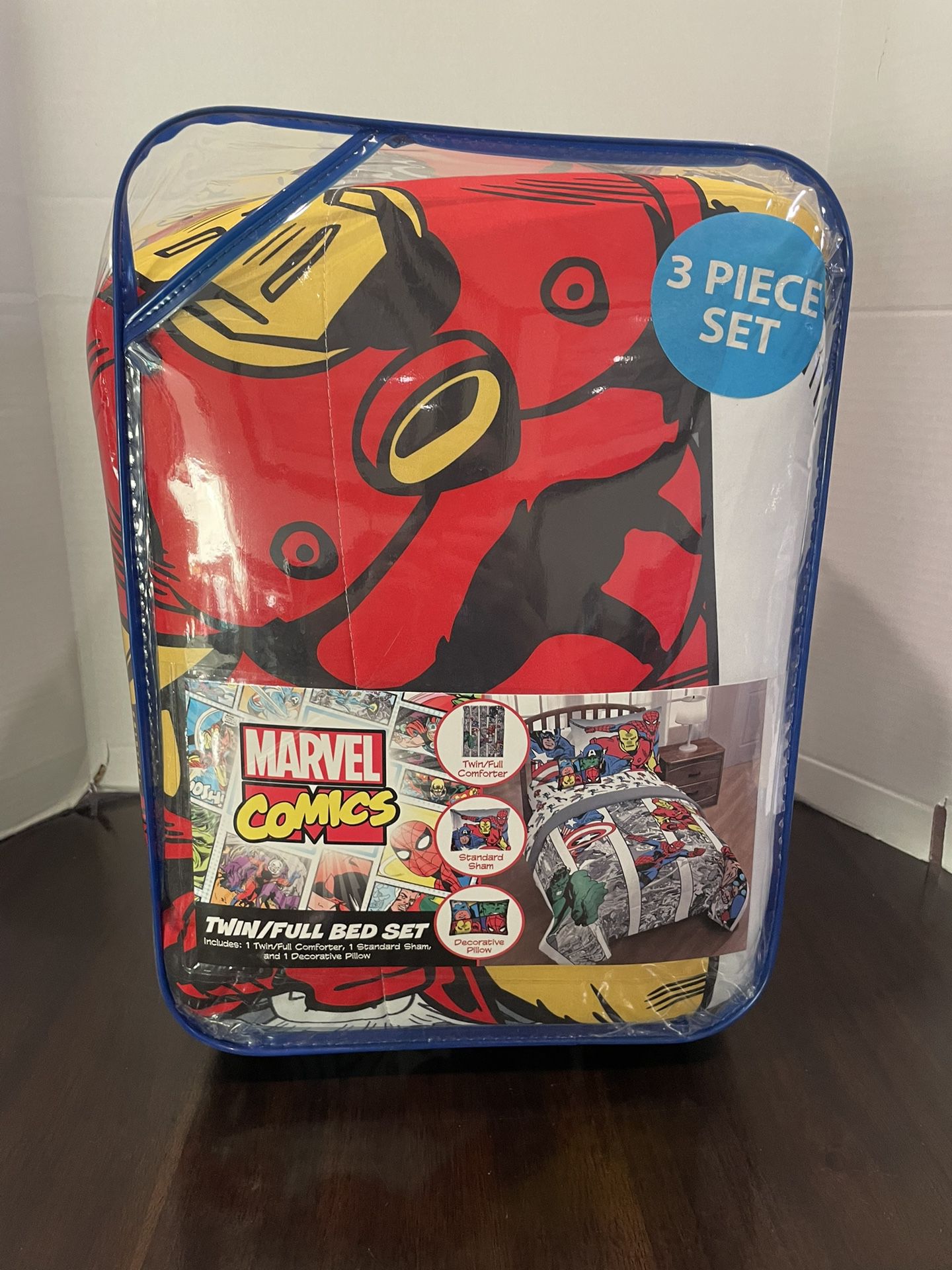 Marvel comics Twin/Full Bed set brand new in bag 