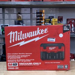 Milwaukee M18 18-Volt 2 Gal. Lithium-Ion Cordless Wet/Dry Vacuum (Vacuum-Only)