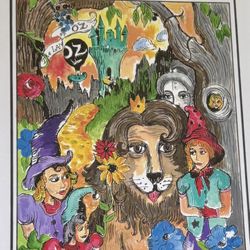 Land Of Oz Collectors Print - by T. White