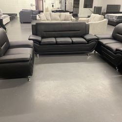 Sofa, loveseat and chair $645 if you pick up Sofa and loveseat $545! 