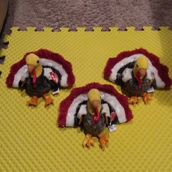 Ty Beanie Baby - "TURK-e" - New - Never Played With