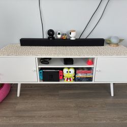 White Entertainment Center