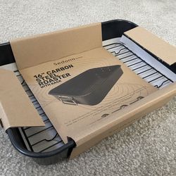 Brand New Sedona 16" Carbon Steel Roaster & Rack