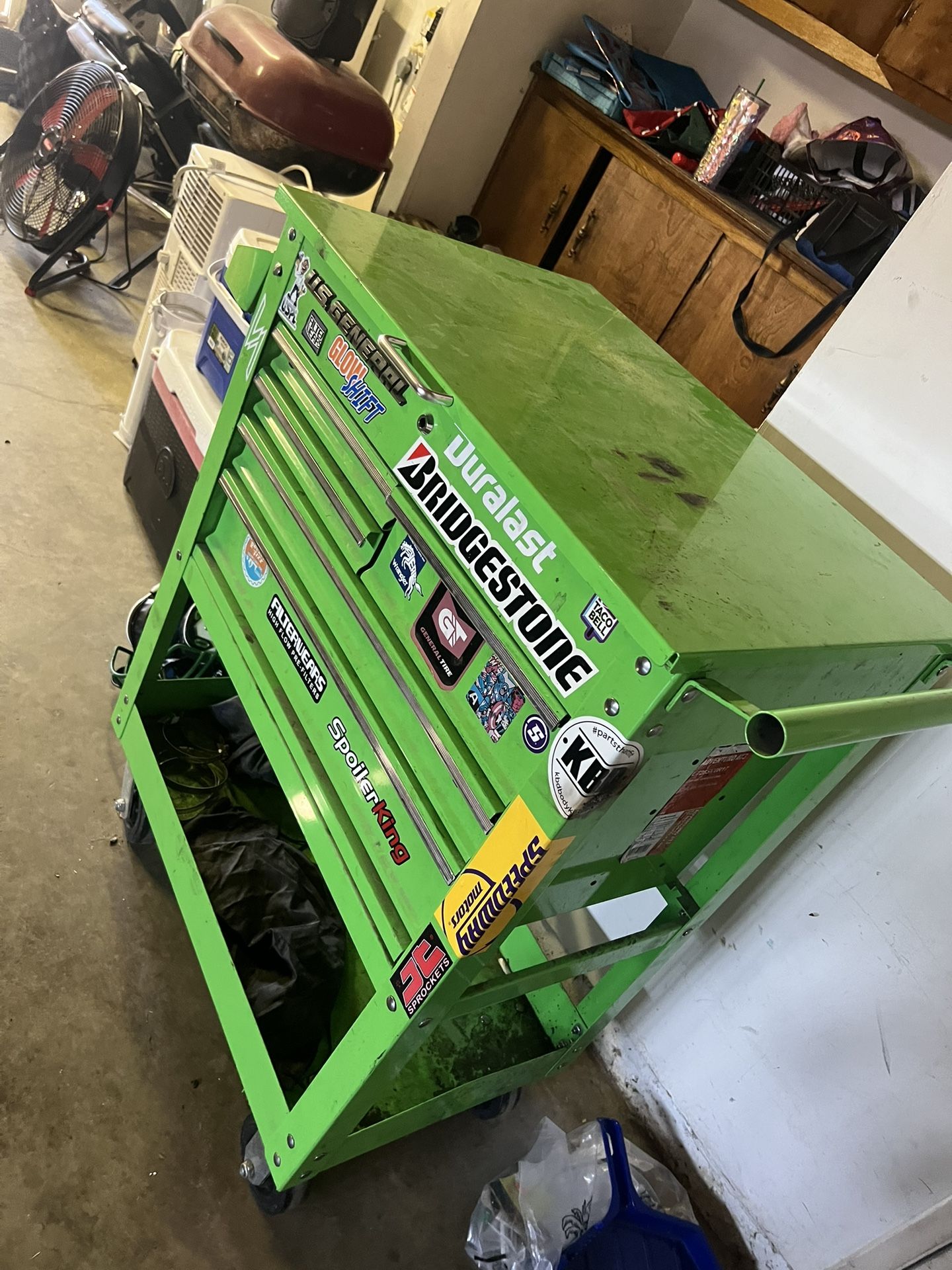 5 Drawer Mechanics Cart