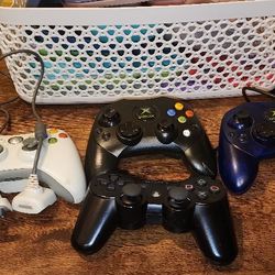 Original Xbox/xbox 360/ps2 Controllers 