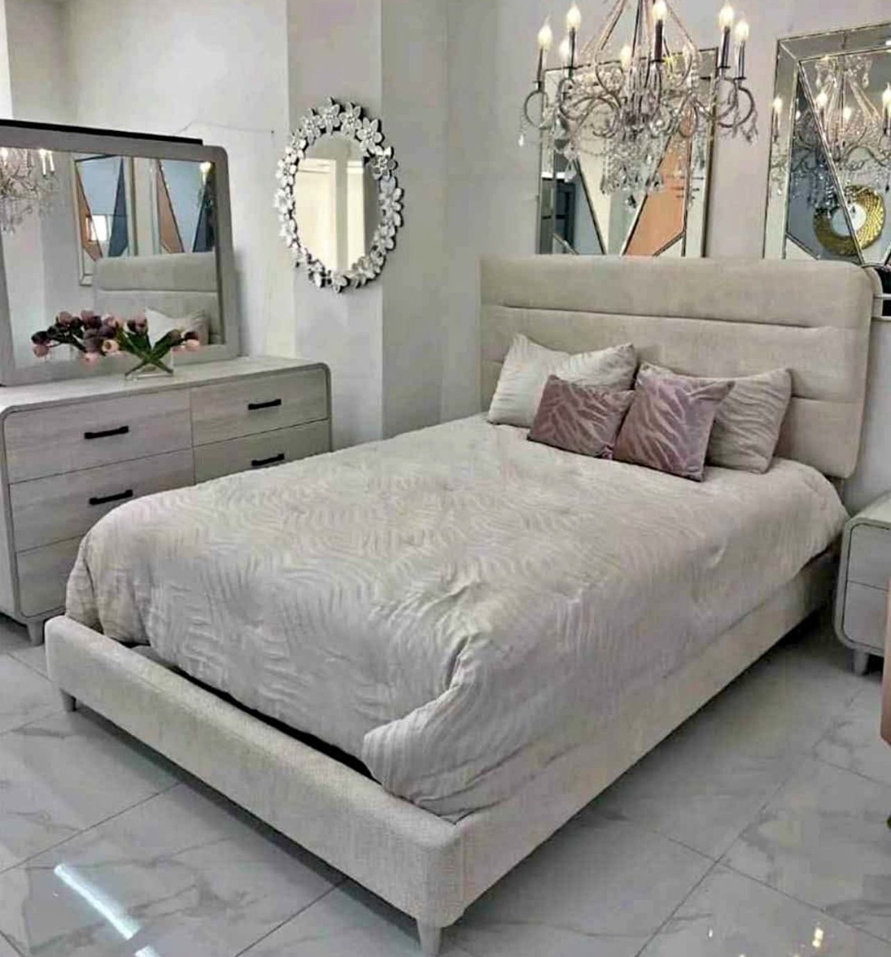 New 4pc Bedroom Set In Box 📦 Buy Now Pay Later $39 Down 