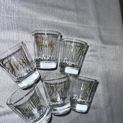 Personalized Shot Glasses 🥳