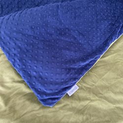 Harkla Child Weighted Lap Blanket Blue Green
