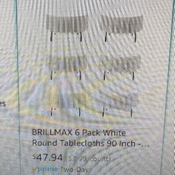 (6) Table Clothes Round 