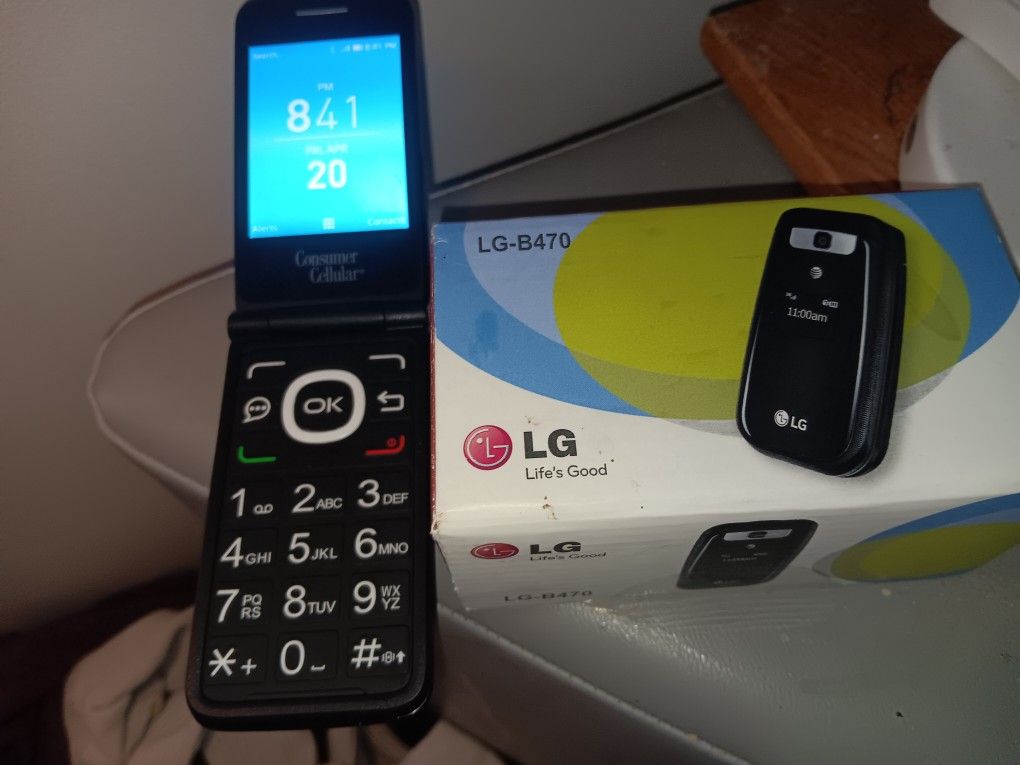 Two Cell Phones. 1 New Still In Box Unopened