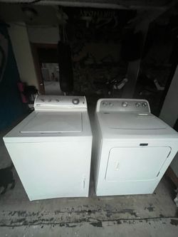 Maytag washer and. Gas dryer