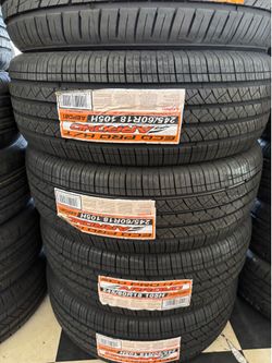 ✅📲245/60:18 vendo set de llantas nuevas Arroyo