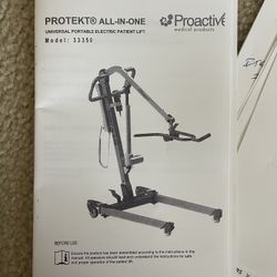 Personnel Rechargeable Battery/ Electric Lift 