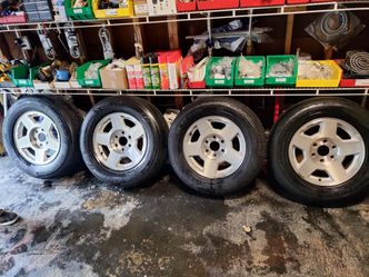 Rims And Tires 6 Lugs For Pick Up Trucks