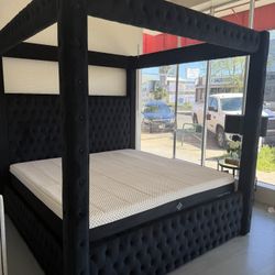 Dream Canopy Beds Only @ FURNITURE LOVE ❤️ Same Day Delivery 🚚 
