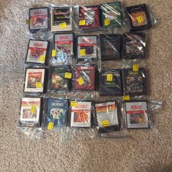 Atari 2600 Games (20) Lot 