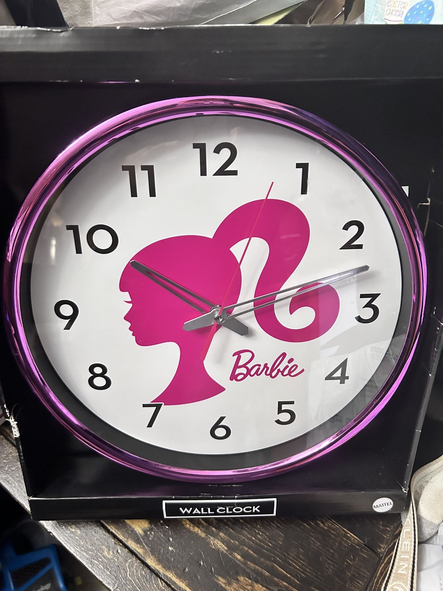 Large Barbie Wall Clock